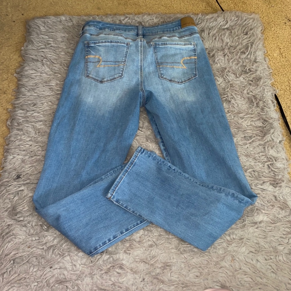AMERICAN EAGLE BOYFRIEND JEANS SIZE 14 women